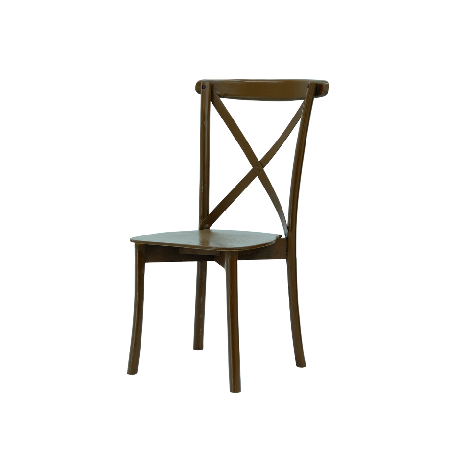 Markiz Ahşap X-Sırtlıklı Sandalye