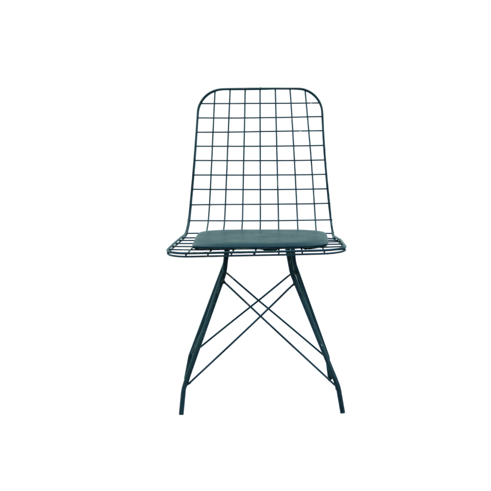 Metal Sırtlıklı ve Ayaklı, Deri Minderli Fuar Sandalyesi