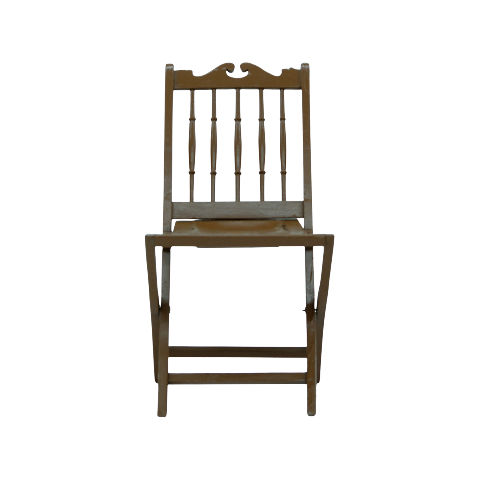 Lüks Ahşap Katlanır Düğün, Nikah Töreni Sandalyesi