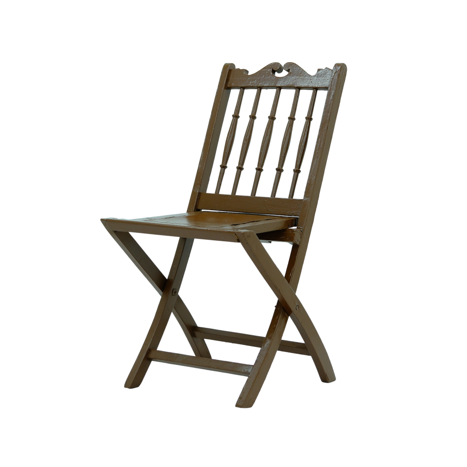 Lüks Ahşap Katlanır Düğün, Nikah Töreni Sandalyesi