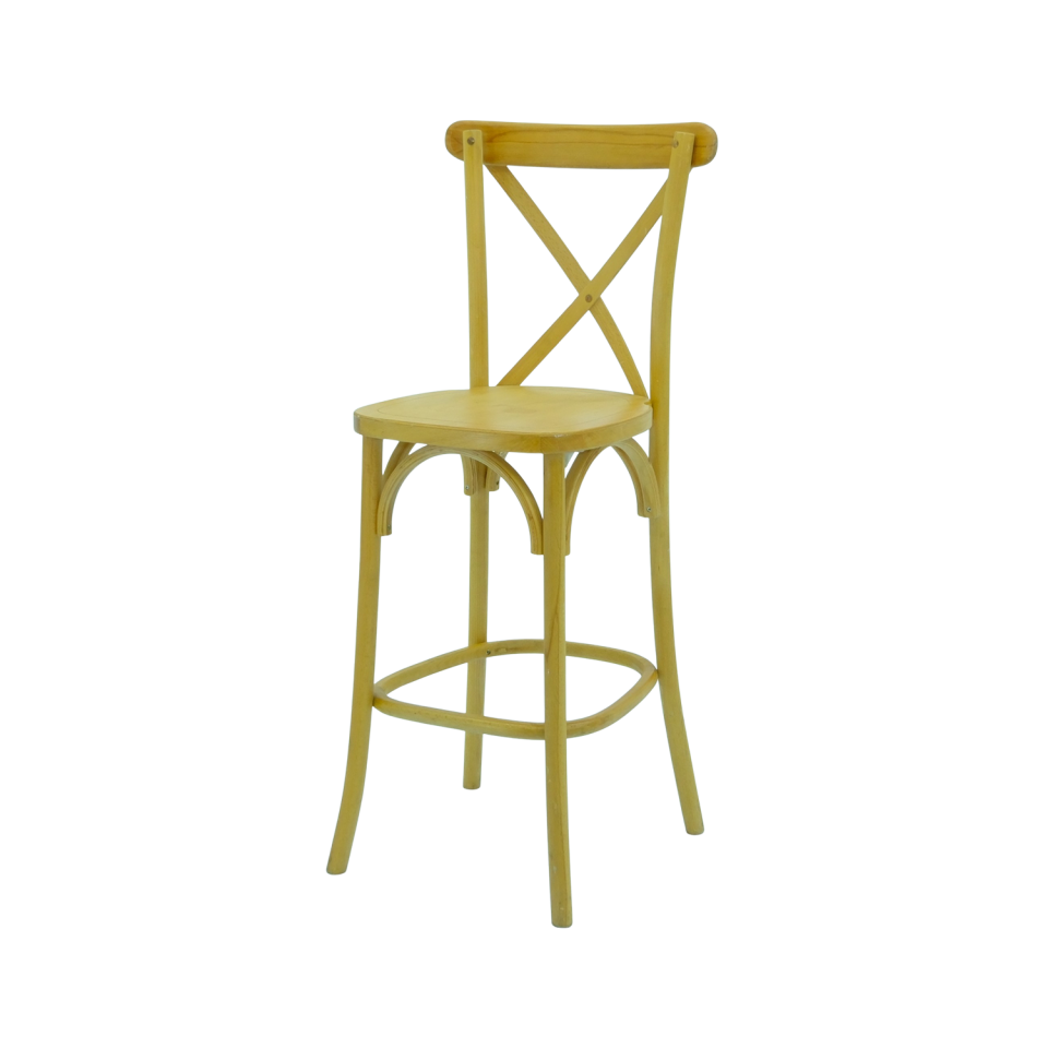 Markiz X Sırtlıklı Bar Sandalyesi