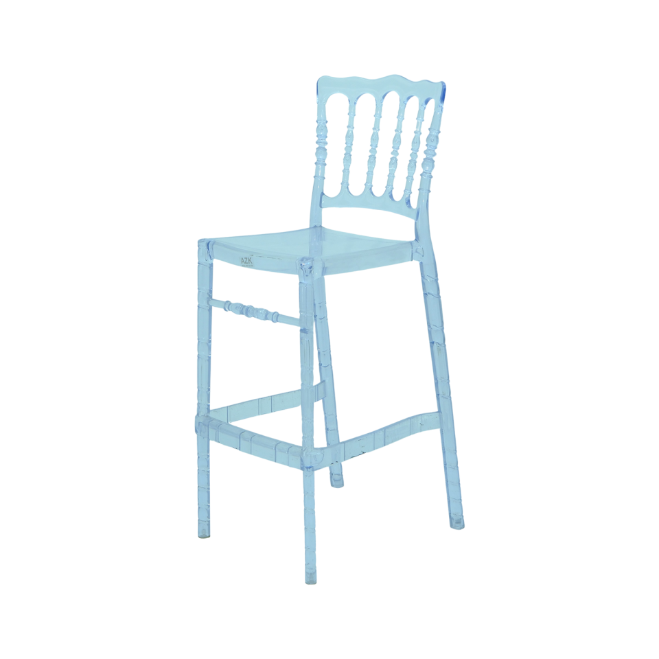 Napolyon Şeffaf Bar Sandalyesi