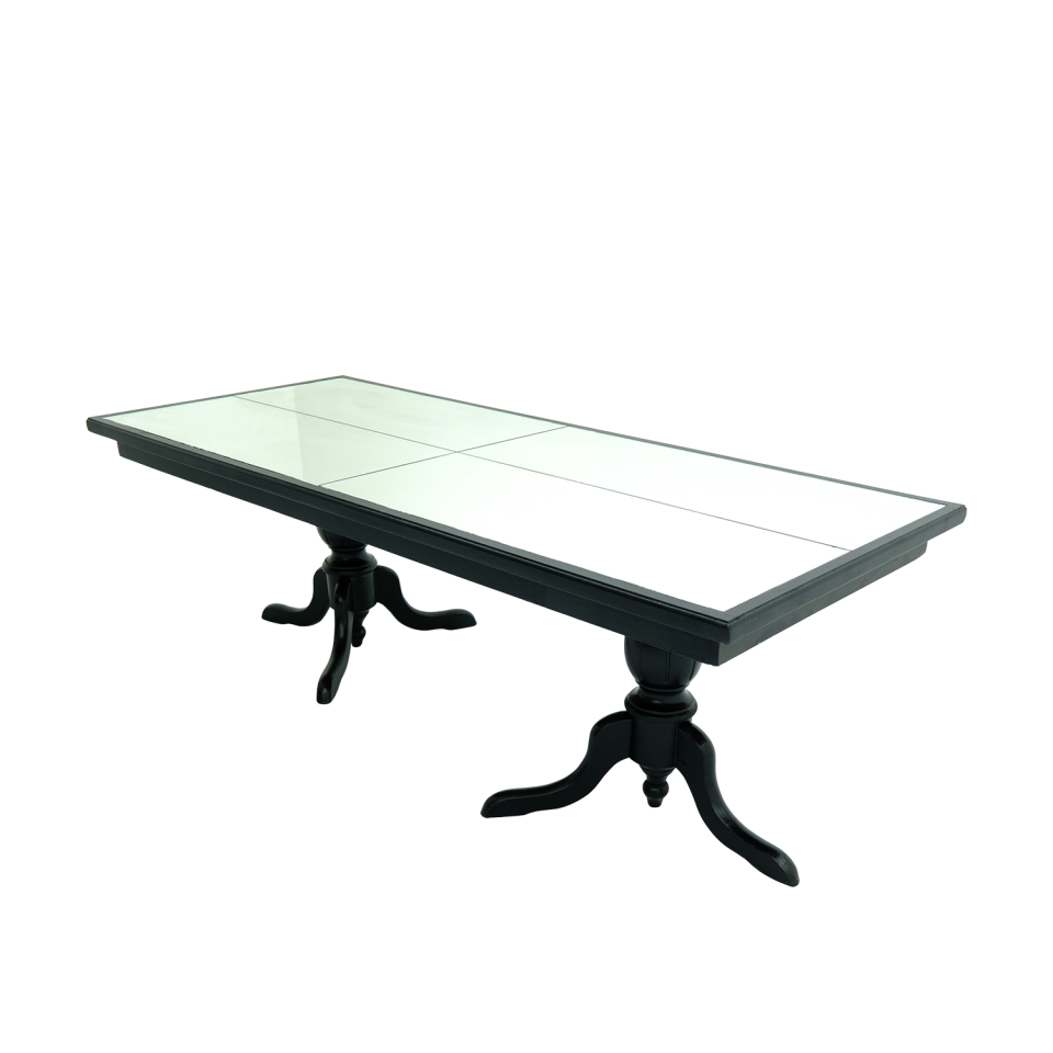 Dikdörtgen Aynalı Masa