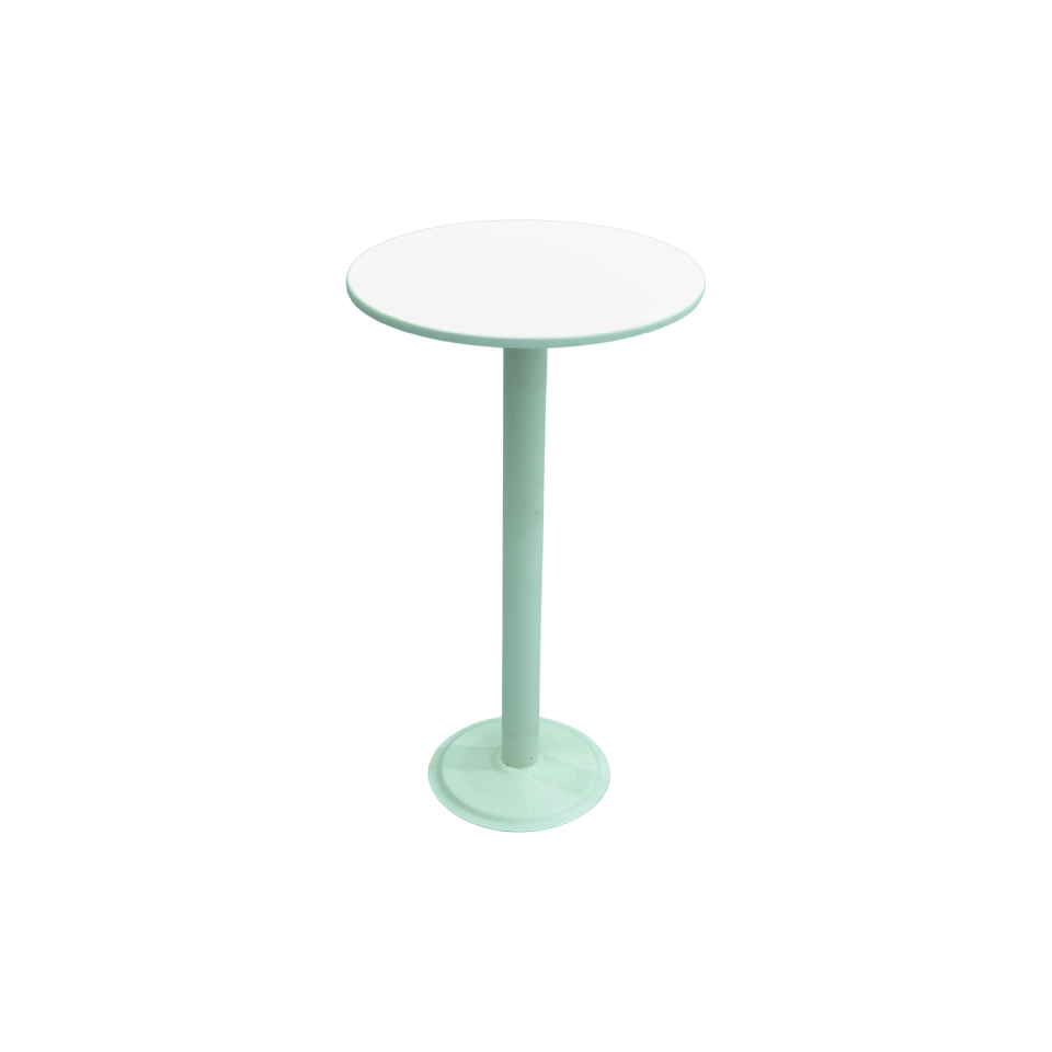 Yuvarlak Bistro Demir Ayaklı