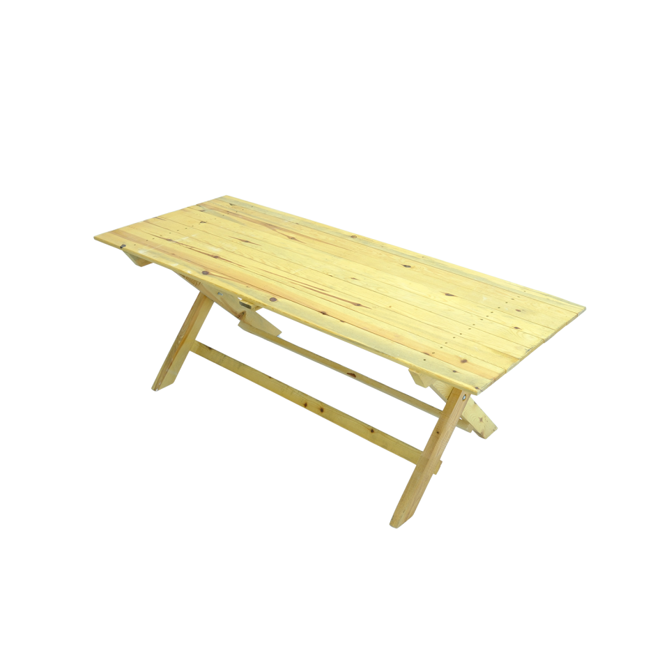 Piknik Masası - Naturel (6 Kişilik)