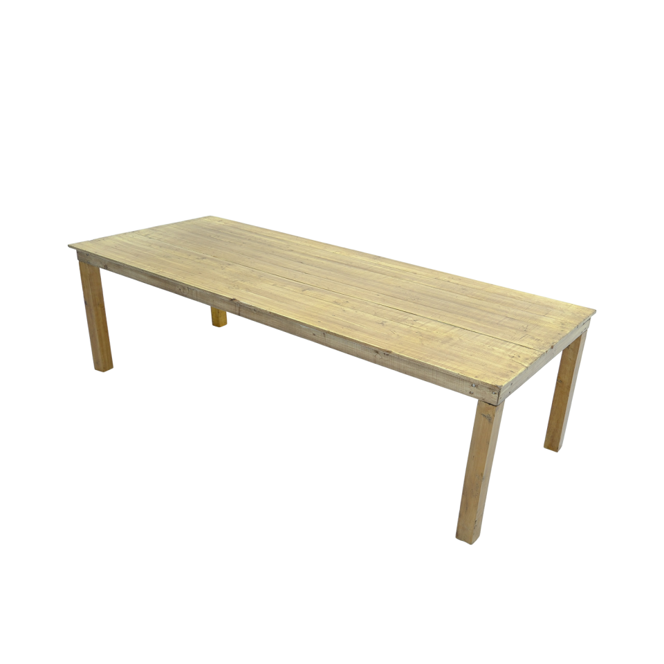 Ahşap Masa - Açık Renk