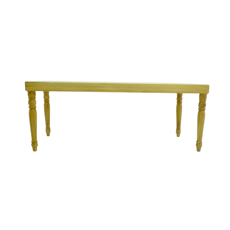 Eskitme Boyalı Ahşap Masa